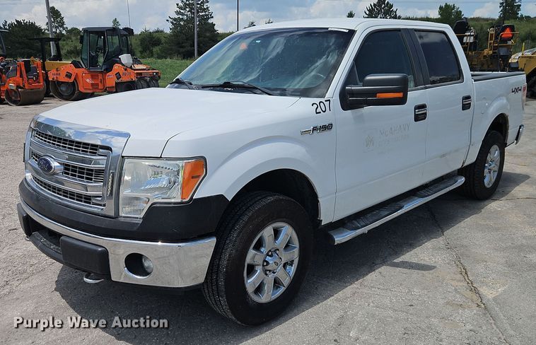 image for item EJ0137 2014 Ford F150 SuperCrew pickup truck