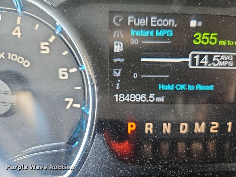 image for item EJ0137 2014 Ford F150 SuperCrew pickup truck