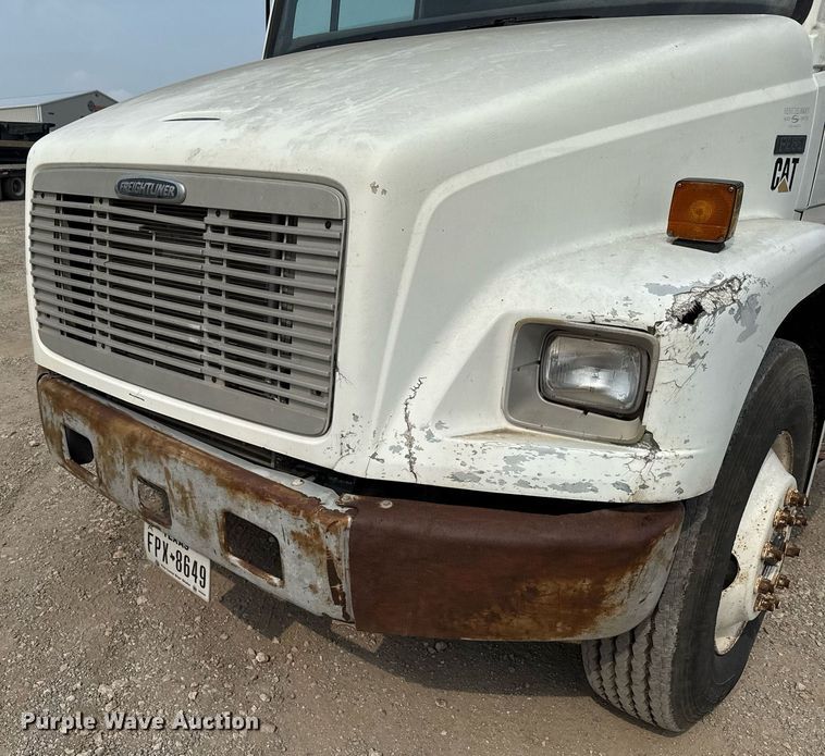 image for item EJ3744 2003 Freightliner FL80 flatbed truck