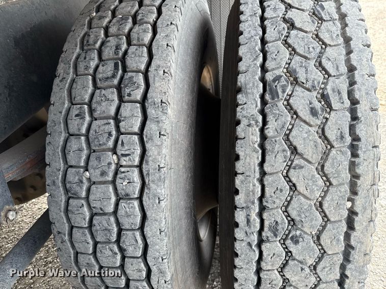 image for item EJ3744 2003 Freightliner FL80 flatbed truck