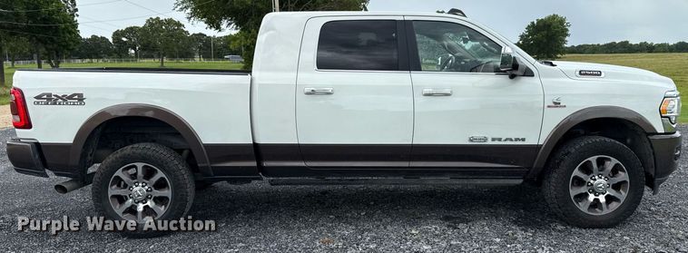 image for item EJ4805 2019 Dodge Ram 2500 Longhorn Mega Cab pickup truck