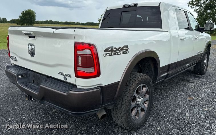 image for item EJ4805 2019 Dodge Ram 2500 Longhorn Mega Cab pickup truck