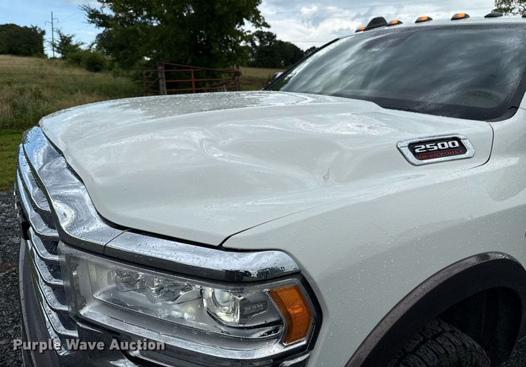 image for item EJ4805 2019 Dodge Ram 2500 Longhorn Mega Cab pickup truck