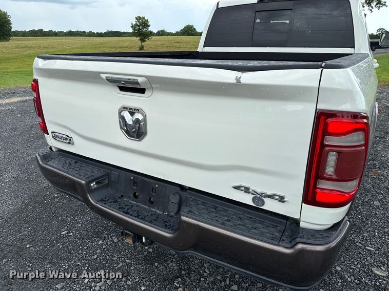 image for item EJ4805 2019 Dodge Ram 2500 Longhorn Mega Cab pickup truck