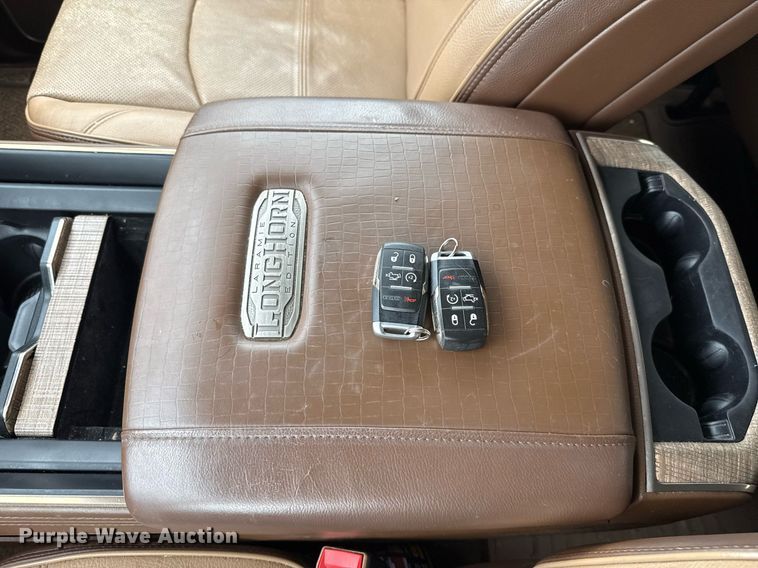 image for item EJ4805 2019 Dodge Ram 2500 Longhorn Mega Cab pickup truck