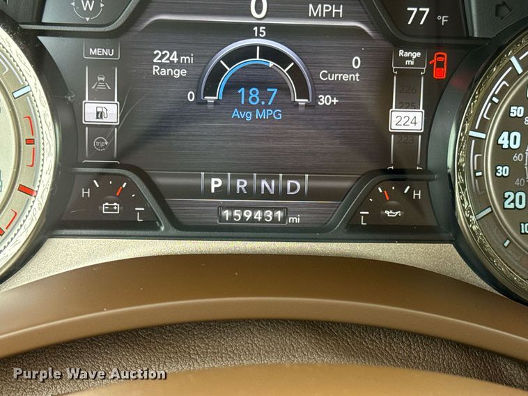 image for item EJ4805 2019 Dodge Ram 2500 Longhorn Mega Cab pickup truck