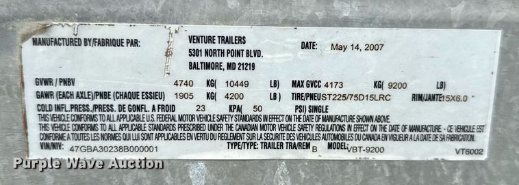 image for item EJ4808 2001 Mariah SHABAHZ boat