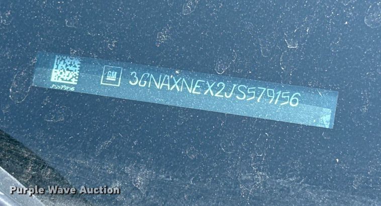 image for item EJ4811 2018 Chevrolet Equinox SUV