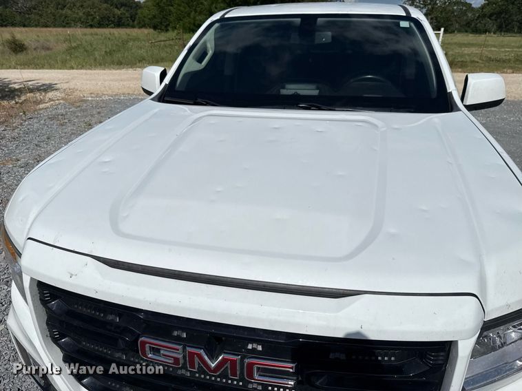 image for item EJ4812 2022 GMC Canyon Crew Cab pickup truck