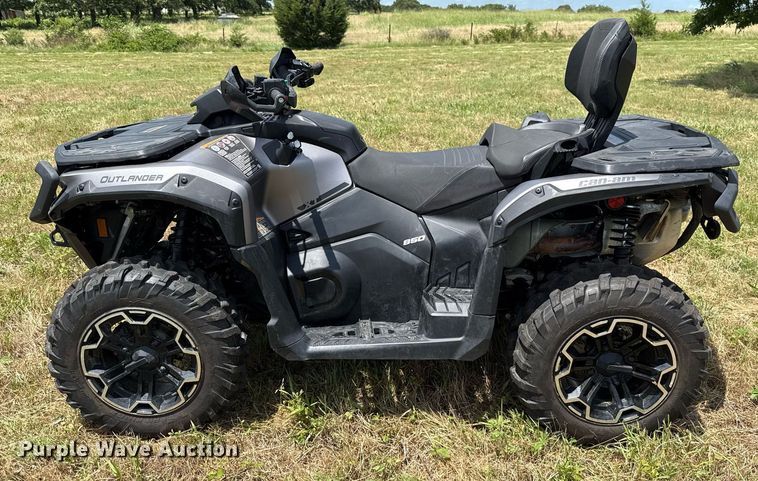 image for item EJ4818 2025 Can-Am Outlander Max RT 850 ATV