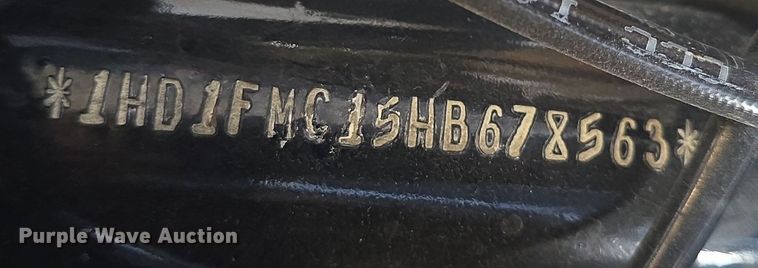 image for item EK5136 2017 Harley-Davidson Police Electra Glide motorcycle