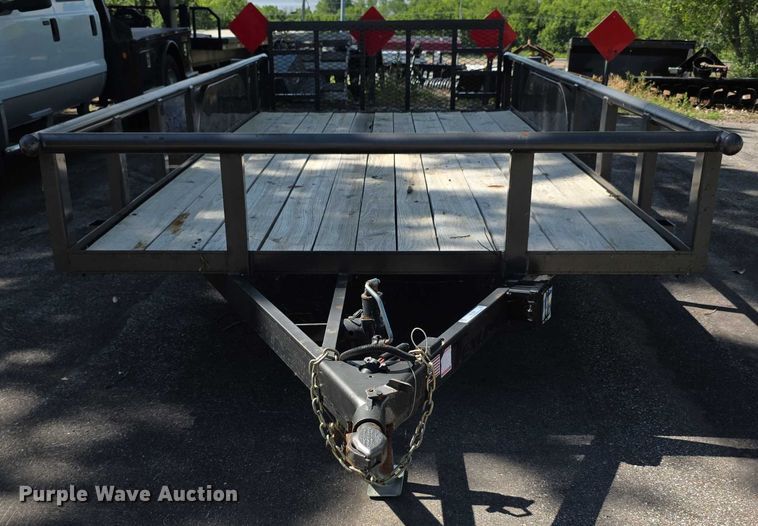 image for item EK5407 2021 Texline 7716TB utility trailer