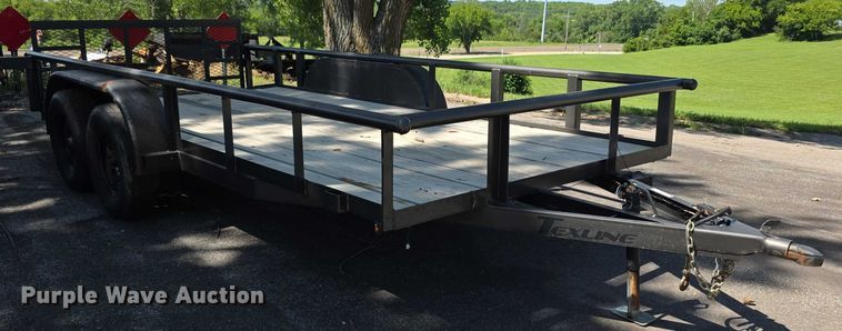 image for item EK5407 2021 Texline 7716TB utility trailer