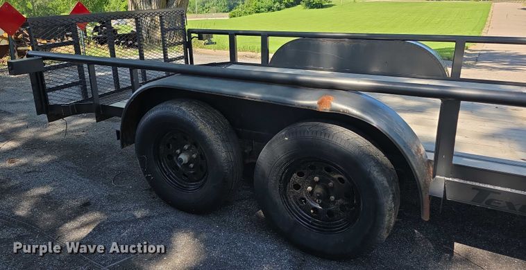 image for item EK5407 2021 Texline 7716TB utility trailer