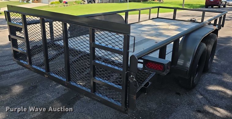 image for item EK5407 2021 Texline 7716TB utility trailer