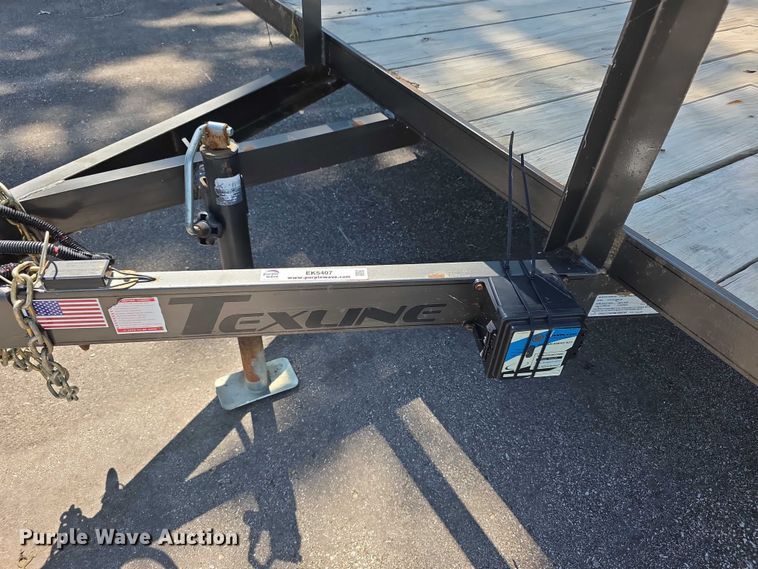 image for item EK5407 2021 Texline 7716TB utility trailer