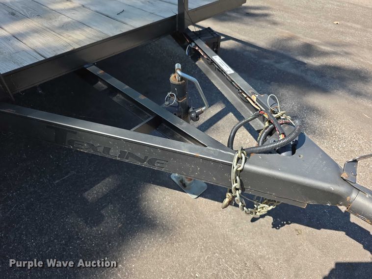 image for item EK5407 2021 Texline 7716TB utility trailer