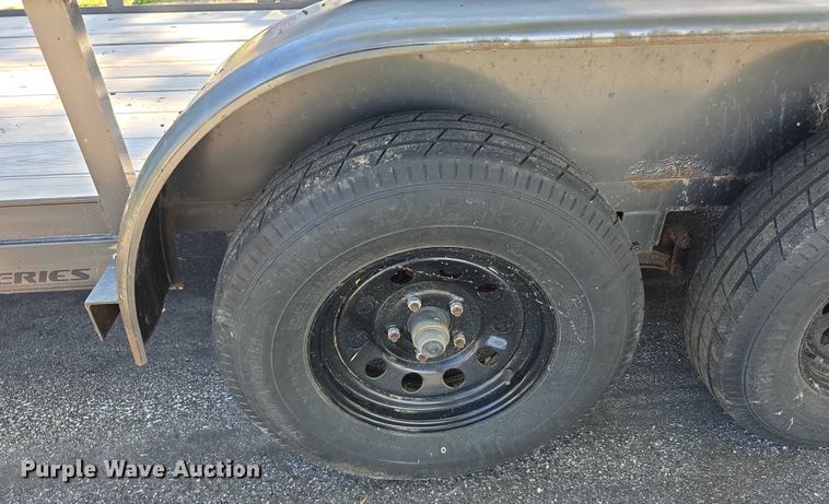 image for item EK5407 2021 Texline 7716TB utility trailer