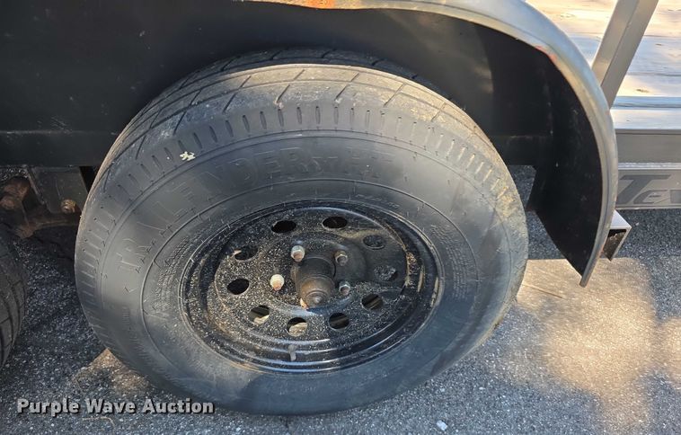 image for item EK5407 2021 Texline 7716TB utility trailer