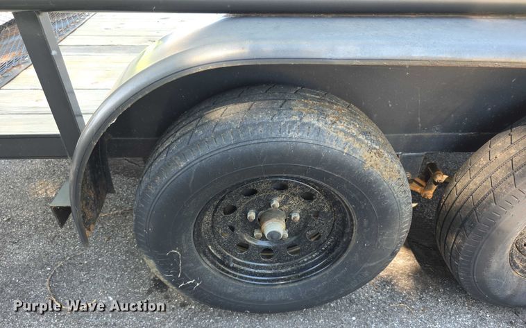 image for item EK5407 2021 Texline 7716TB utility trailer