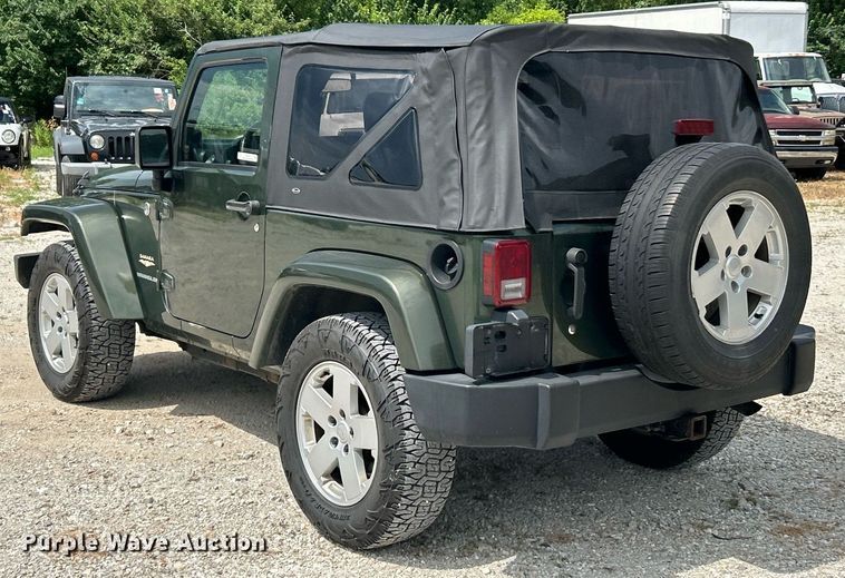 image for item EK8259 2007 Jeep Wrangler Sahara SUV