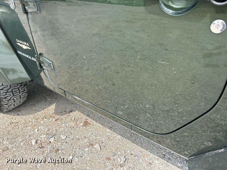 image for item EK8259 2007 Jeep Wrangler Sahara SUV