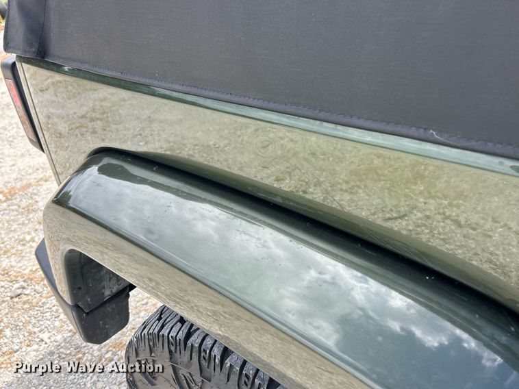 image for item EK8259 2007 Jeep Wrangler Sahara SUV