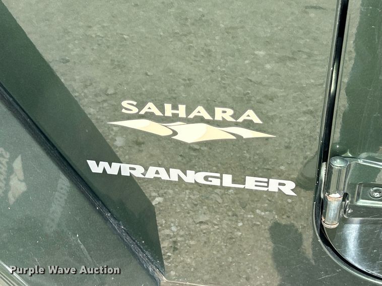 image for item EK8259 2007 Jeep Wrangler Sahara SUV