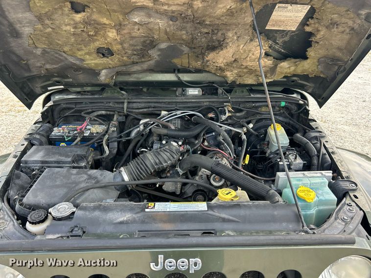 image for item EK8259 2007 Jeep Wrangler Sahara SUV