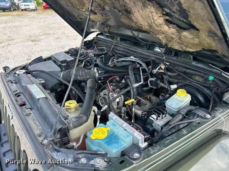 image for item EK8259 2007 Jeep Wrangler Sahara SUV