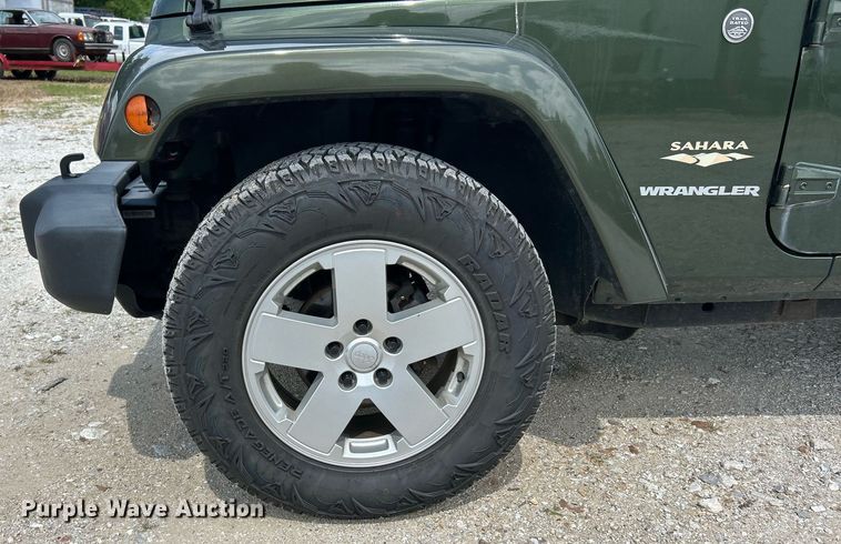 image for item EK8259 2007 Jeep Wrangler Sahara SUV