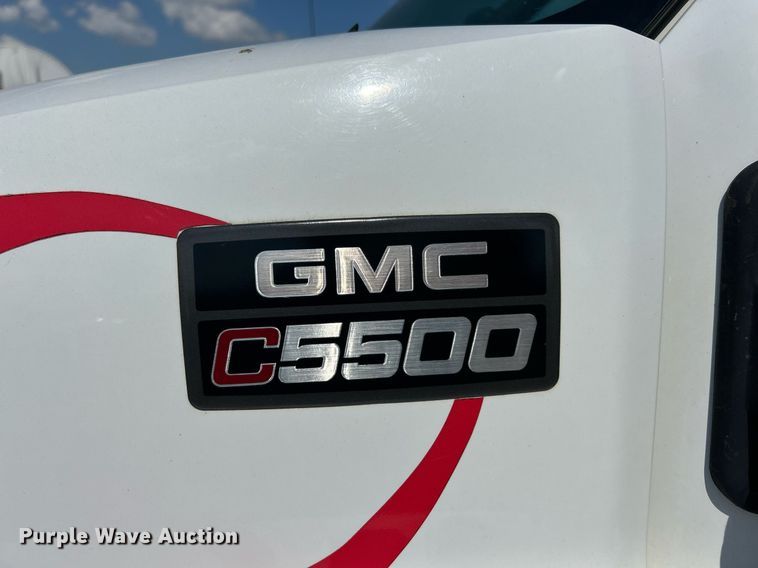 image for item EK8294 2006 GMC C5500 Crew Cab dump flatbed truck