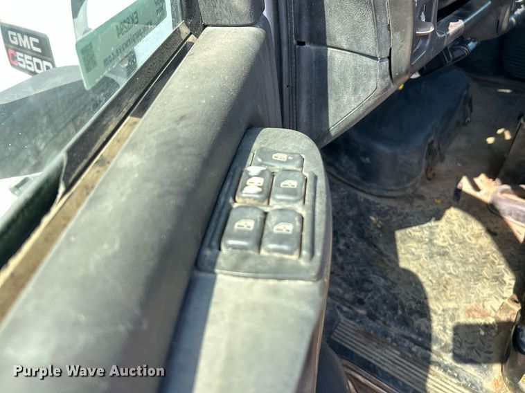 image for item EK8294 2006 GMC C5500 Crew Cab dump flatbed truck