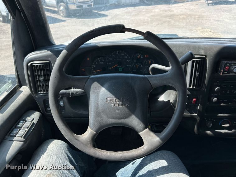 image for item EK8294 2006 GMC C5500 Crew Cab dump flatbed truck