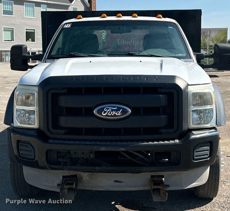 image for item EK8295 2011 Ford F450 Super Duty XL dump flatbed truck