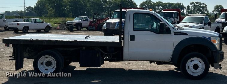 image for item EK8295 2011 Ford F450 Super Duty XL dump flatbed truck