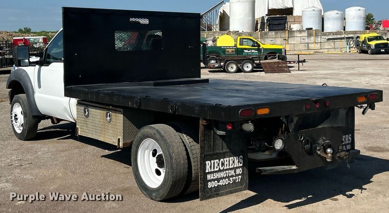 image for item EK8295 2011 Ford F450 Super Duty XL dump flatbed truck