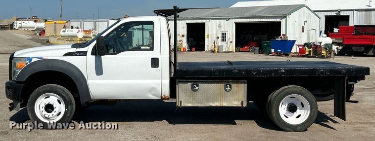 image for item EK8295 2011 Ford F450 Super Duty XL dump flatbed truck