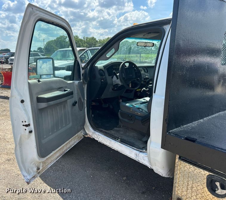 image for item EK8295 2011 Ford F450 Super Duty XL dump flatbed truck