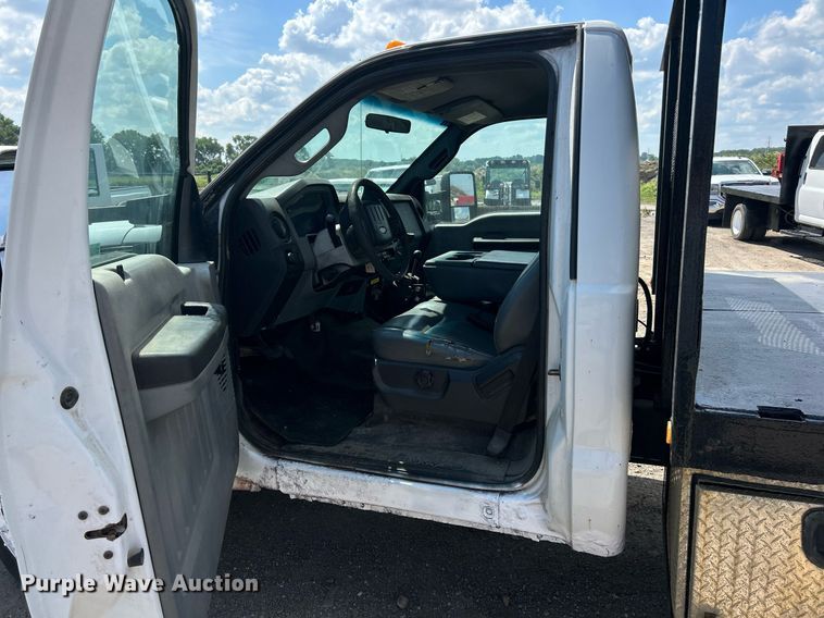 image for item EK8295 2011 Ford F450 Super Duty XL dump flatbed truck