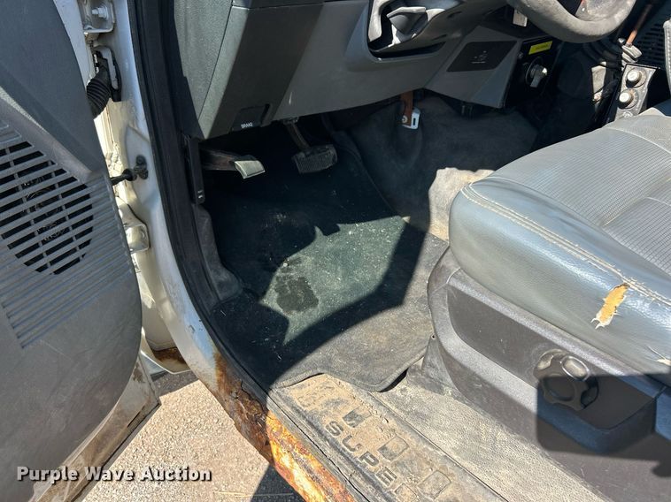 image for item EK8295 2011 Ford F450 Super Duty XL dump flatbed truck