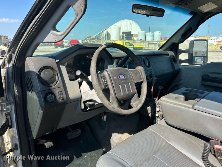 image for item EK8295 2011 Ford F450 Super Duty XL dump flatbed truck