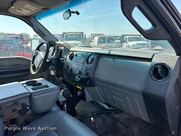 image for item EK8295 2011 Ford F450 Super Duty XL dump flatbed truck