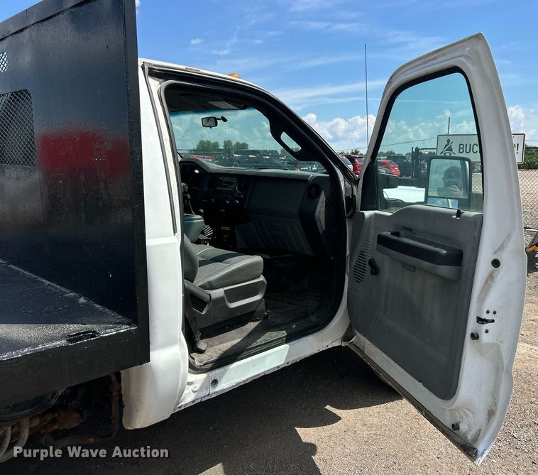 image for item EK8295 2011 Ford F450 Super Duty XL dump flatbed truck