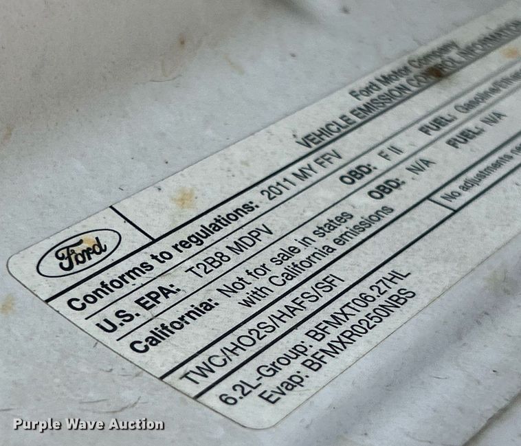 image for item EK8295 2011 Ford F450 Super Duty XL dump flatbed truck