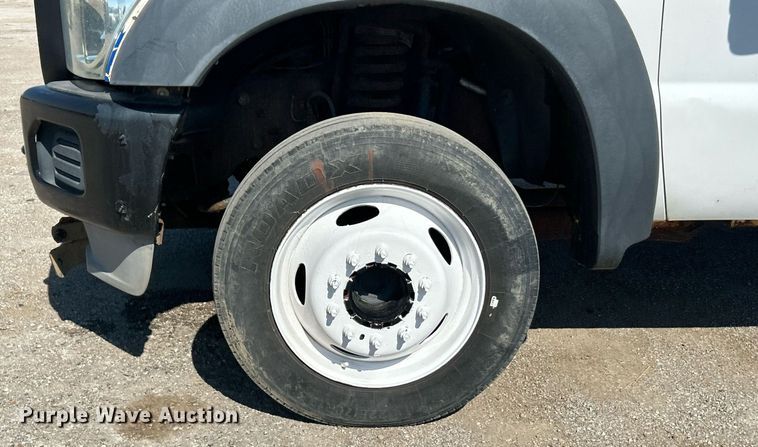 image for item EK8295 2011 Ford F450 Super Duty XL dump flatbed truck