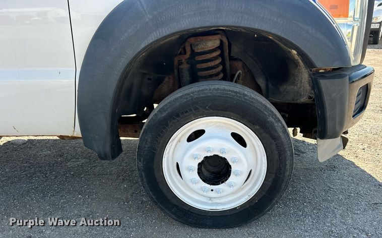 image for item EK8295 2011 Ford F450 Super Duty XL dump flatbed truck