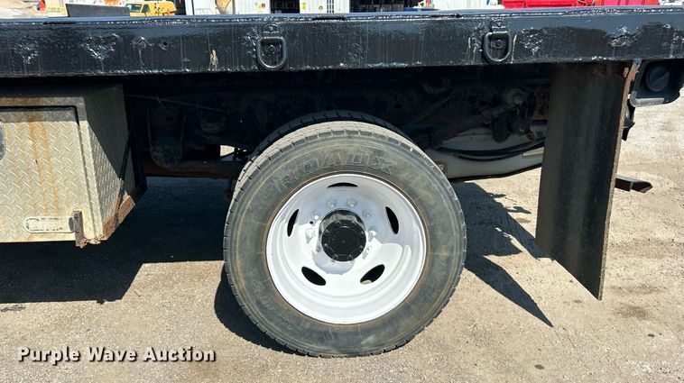 image for item EK8295 2011 Ford F450 Super Duty XL dump flatbed truck