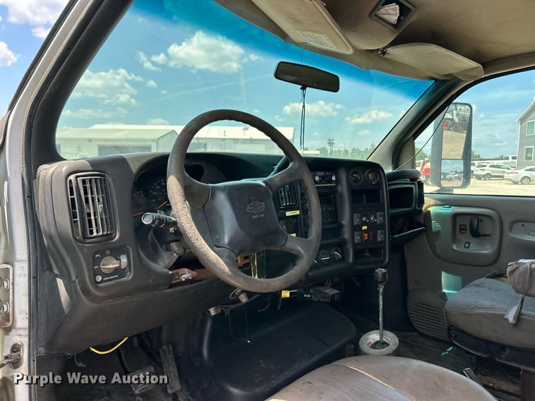 image for item EK8296 2006 Chevrolet C5500 Crew Cab flatbed truck