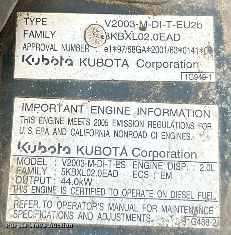 image for item EK8301 2005 Bobcat 5600 utility vehicle